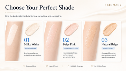 🖋️✨LAST DAY SALE BUY 1  GET 1 FREE!!💙Dual-effect Concealer & Foundation Eye Concealer - 24-hour long-lasting