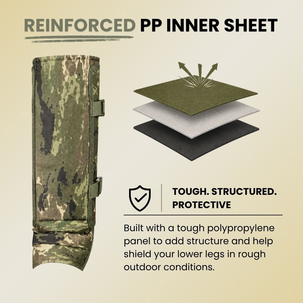 🔥Limit Time Free Shipping🛫 Snake-Resistant Outdoor Leg Gaiters🌿For Hunting, Hiking & Yard Work