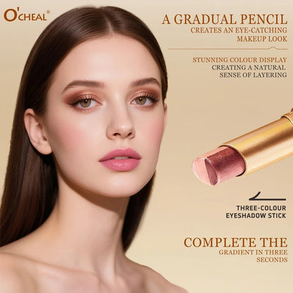 🔥 BIG SALE - 70% OFF🔥Instant Glow 3-in-1 Eyeshadow Stick