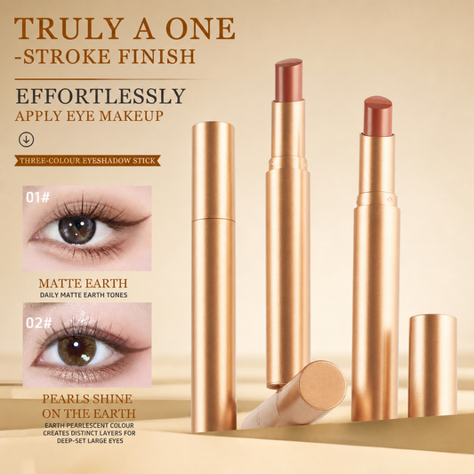 🔥 BIG SALE - 70% OFF🔥Instant Glow 3-in-1 Eyeshadow Stick