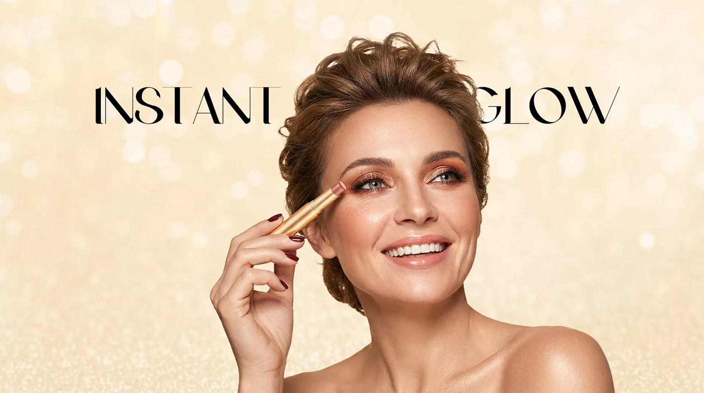 🔥 BIG SALE - 70% OFF🔥Instant Glow 3-in-1 Eyeshadow Stick