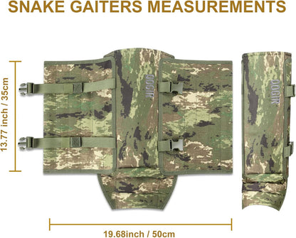 🔥Limit Time Free Shipping🛫 Snake-Resistant Outdoor Leg Gaiters🌿For Hunting, Hiking & Yard Work