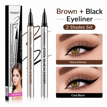 ⏰Buy 1 Get 1 Free🔥Long-lasting Waterproof Eyeliner - 💦 24H Smooth & Lightweight Creamy