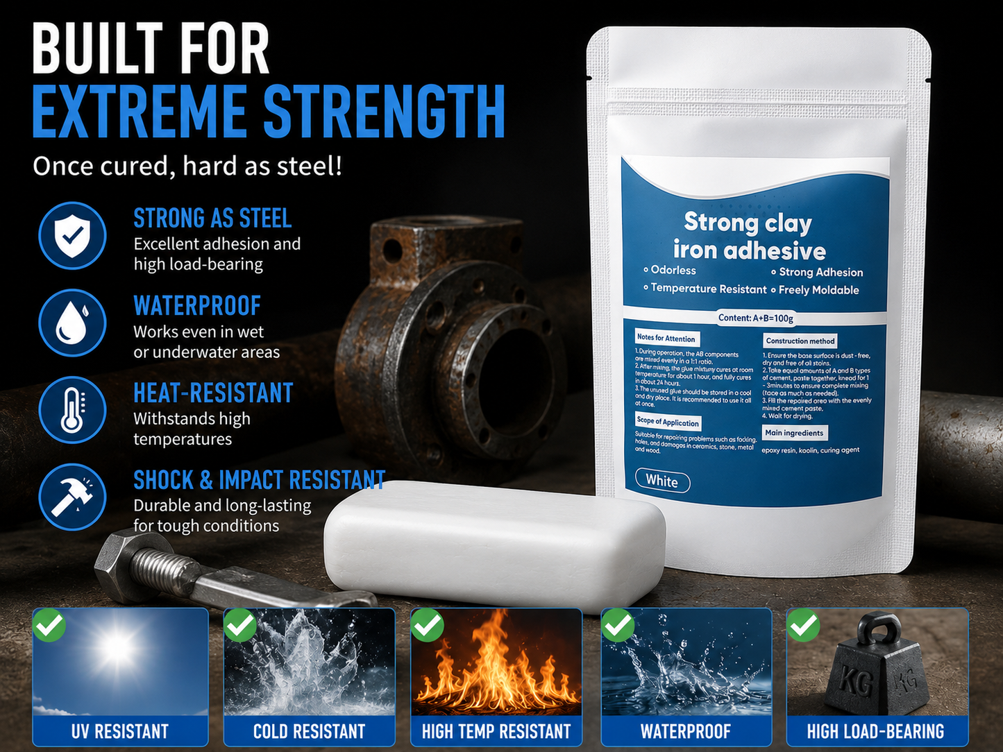 💪🛠️ Multi-Purpose Repair Clay-FX