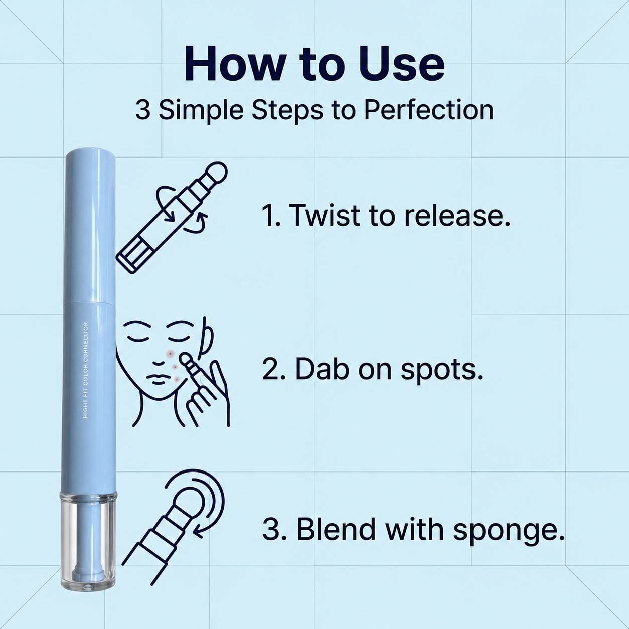 🖋️✨LAST DAY SALE BUY 1  GET 1 FREE!!💙Dual-effect Concealer & Foundation Eye Concealer - 24-hour long-lasting