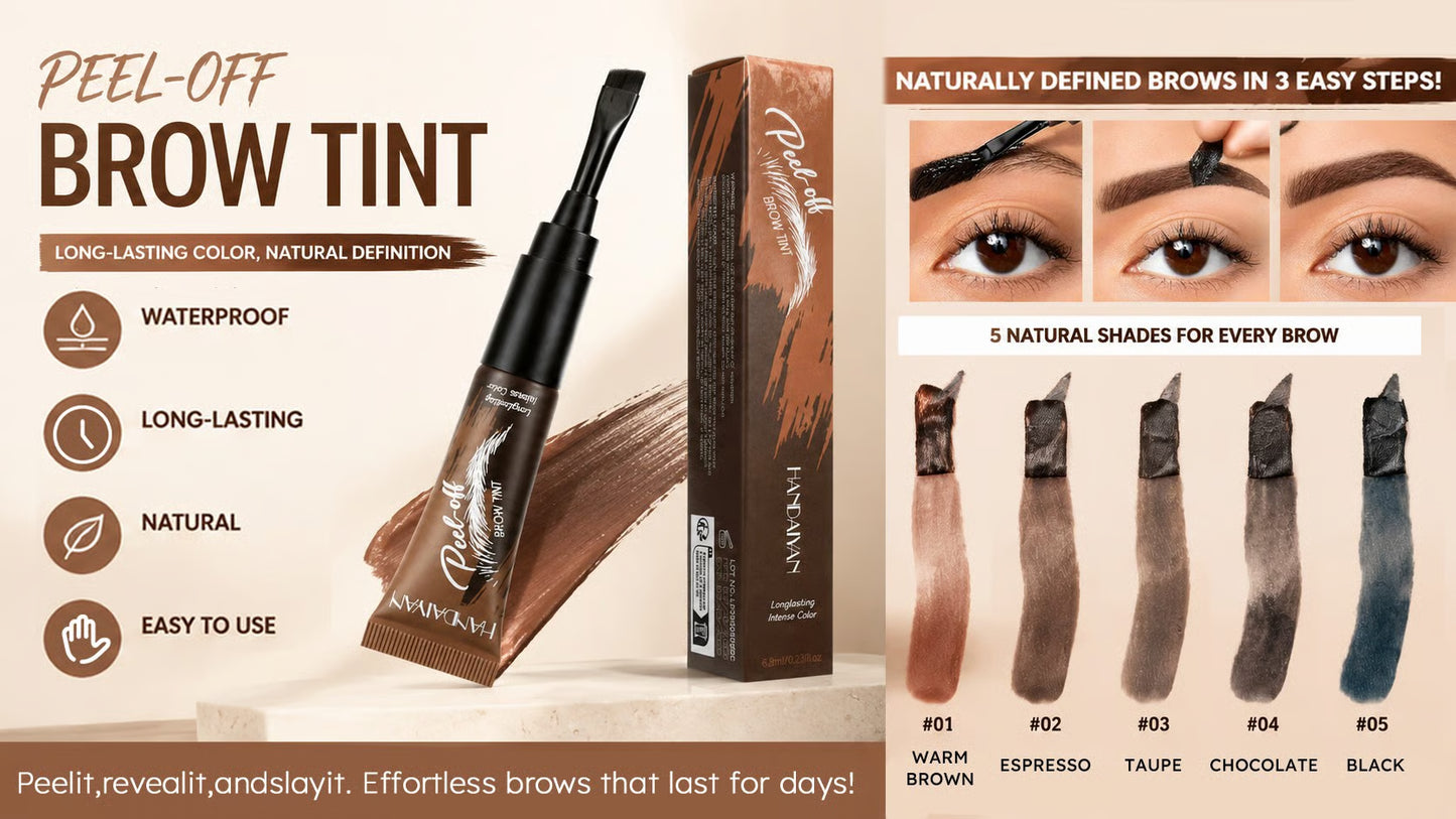 ✨Buy 1 Get 1 Free 🎁The Ultimate Stay-All-Day Tear-Off Brow Tint👁️💦